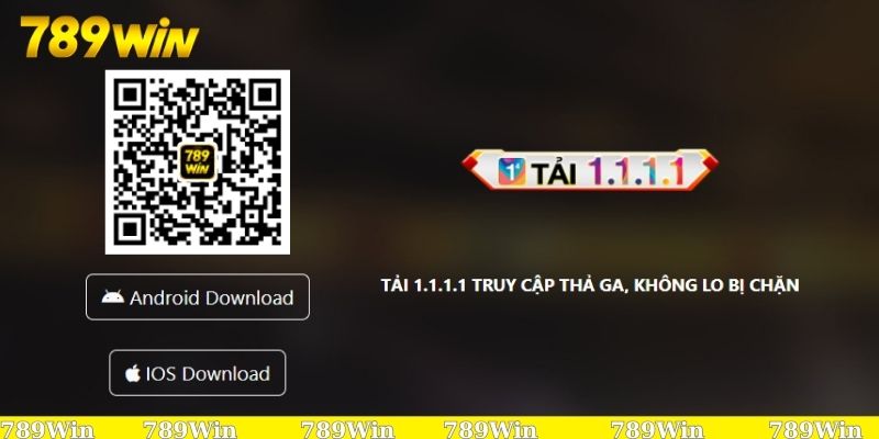 Sử dụng 1.1.1.1 kết nối ứng dụng di động thả ga